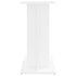 Aquarium Stand White 60x30x60 cm Engineered Wood