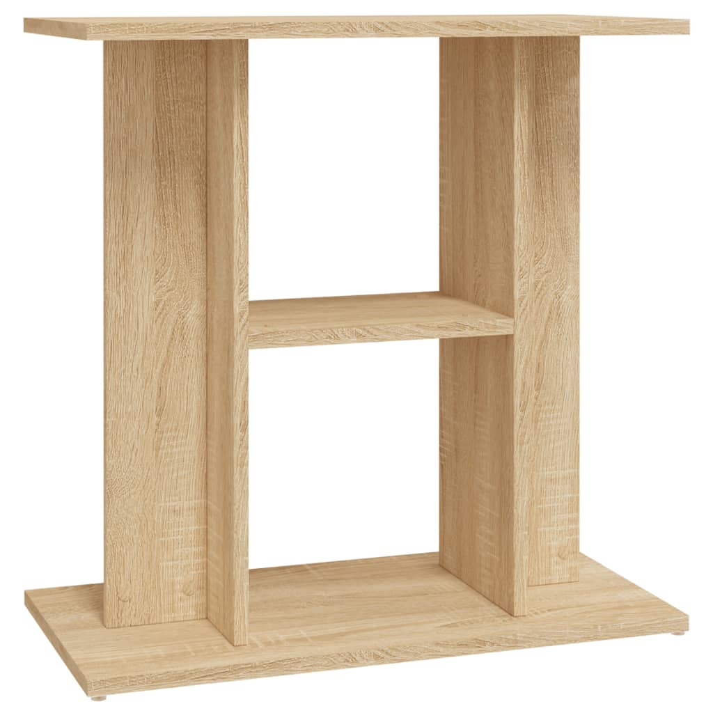 Aquarium Stand Sonoma Oak 60x30x60 cm Engineered Wood