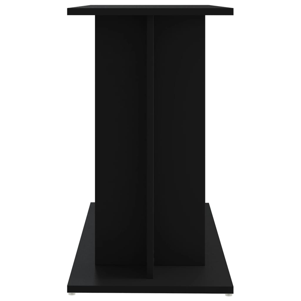 Aquarium Stand Black 80x35x60 cm Engineered Wood