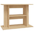 Aquarium Stand Sonoma Oak 80x35x60 cm Engineered Wood