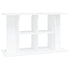 Aquarium Stand White 100x40x60 cm Engineered Wood