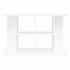 Aquarium Stand White 100x40x60 cm Engineered Wood