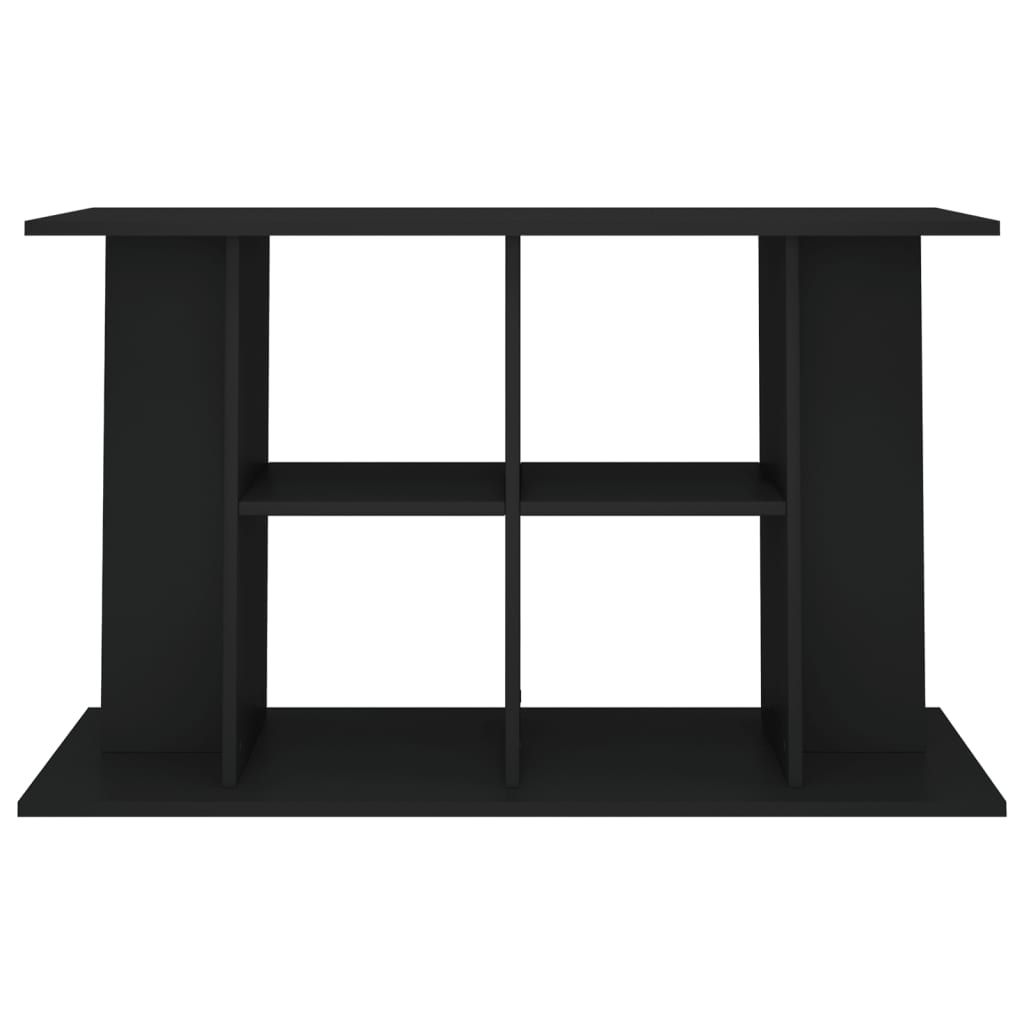 Aquarium Stand Black 100x40x60 cm Engineered Wood