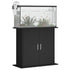 Aquarium Stand Black 81x36x73 cm Engineered Wood