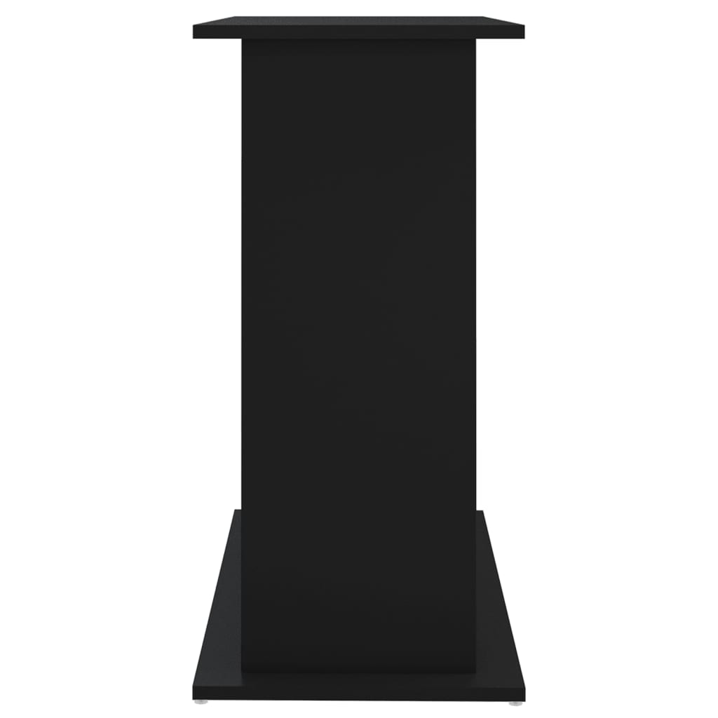 Aquarium Stand Black 81x36x73 cm Engineered Wood