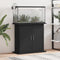 Aquarium Stand Black 81x36x73 cm Engineered Wood