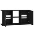 Aquarium Stand Black 121x41x58 cm Engineered Wood