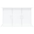 Aquarium Stand White 101x41x58 cm Engineered Wood