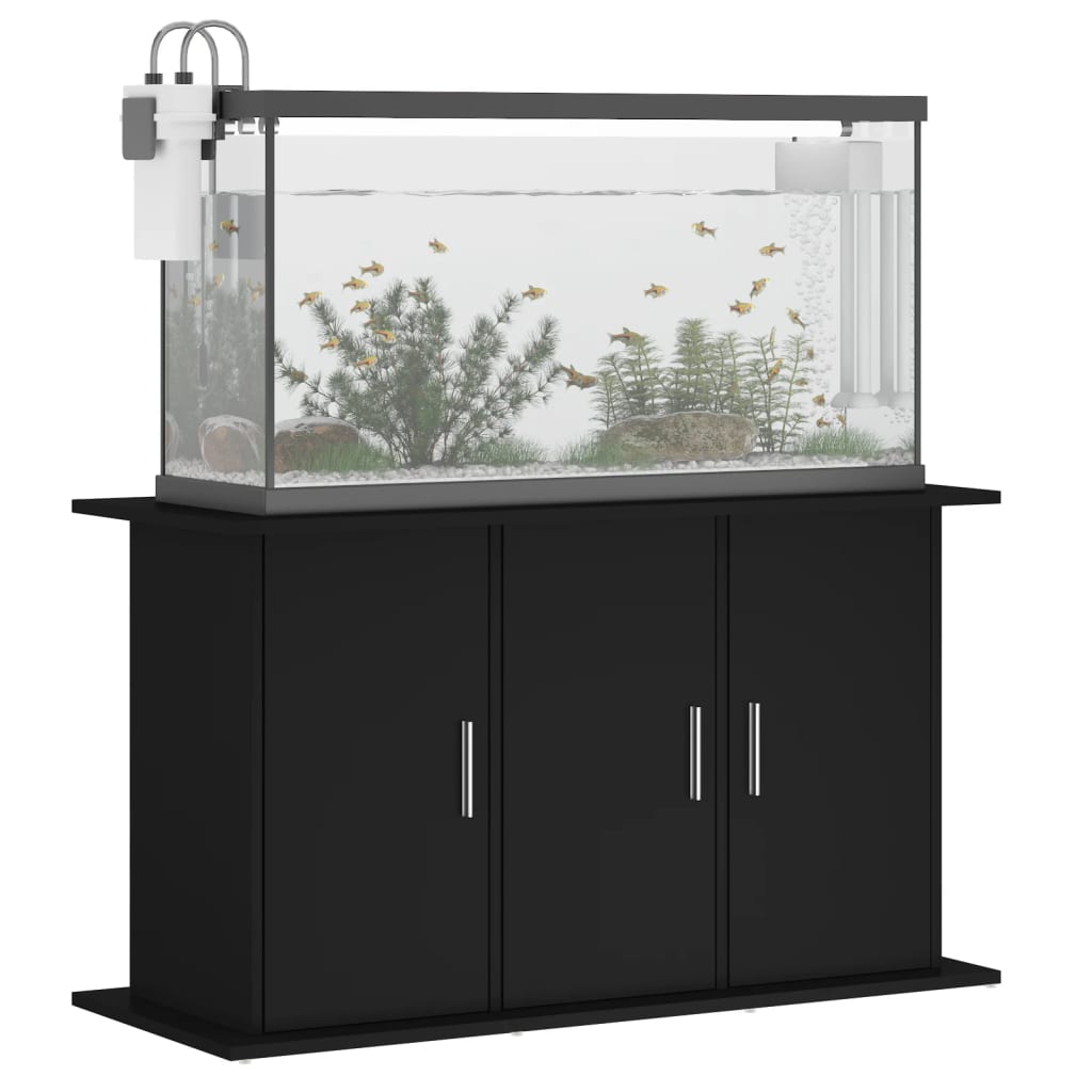 Aquarium Stand Black 101x41x58 cm Engineered Wood