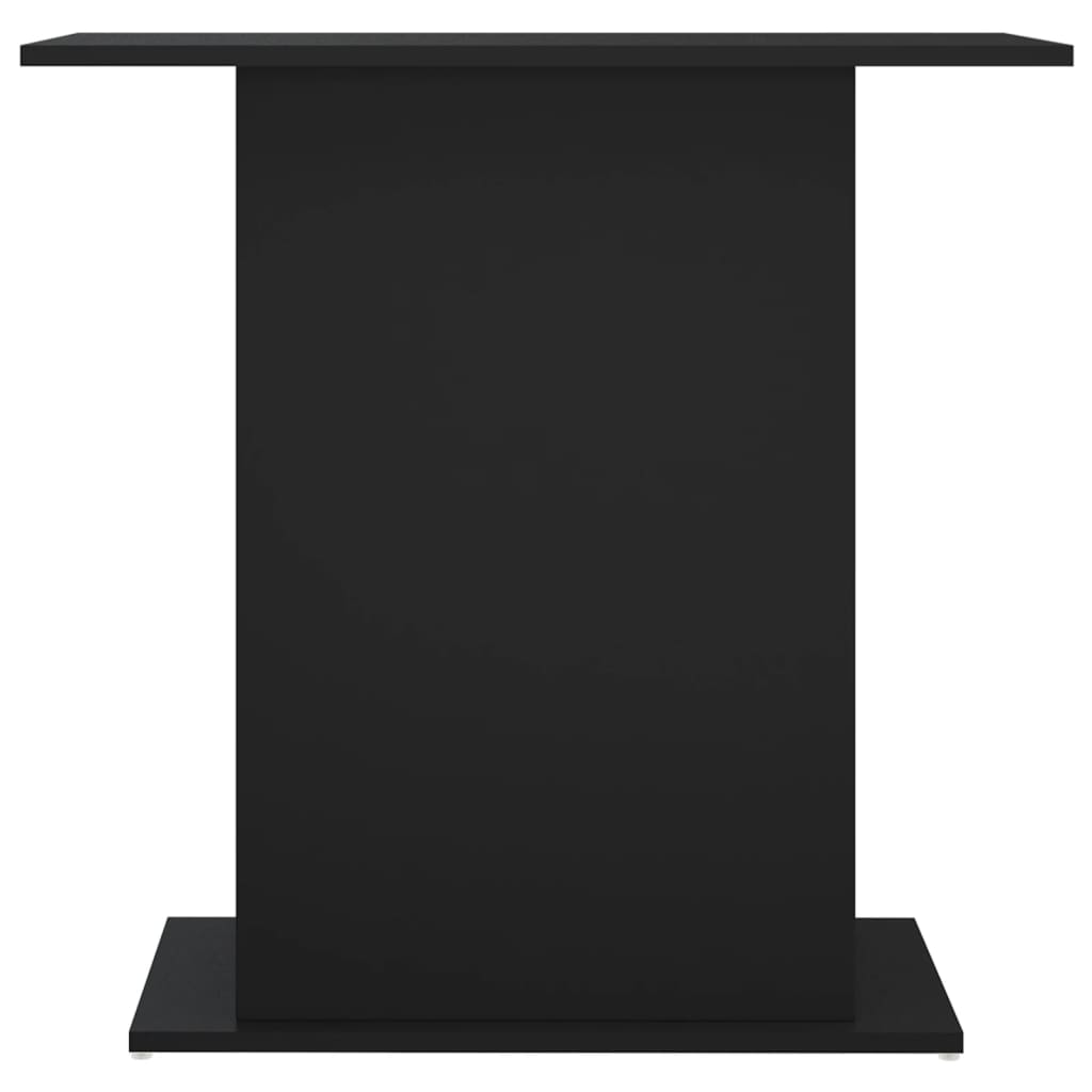 Aquarium Stand Black 75x36x72.5 cm Engineered Wood