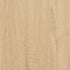 Console Table Sonoma Oak 75x19.5x75 cm Engineered Wood