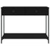 Console Table Black 100x34.5x75 cm Engineered Wood