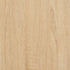 Console Table Sonoma Oak 75x28x75 cm Engineered Wood