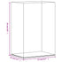 Display Box Transparent 17x12x25 cm Acrylic