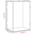 Display Box Transparent 17x12x25 cm Acrylic