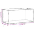 Display Box Transparent 24x12x11 cm Acrylic