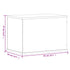 Display Box Transparent 56x36x37 cm Acrylic