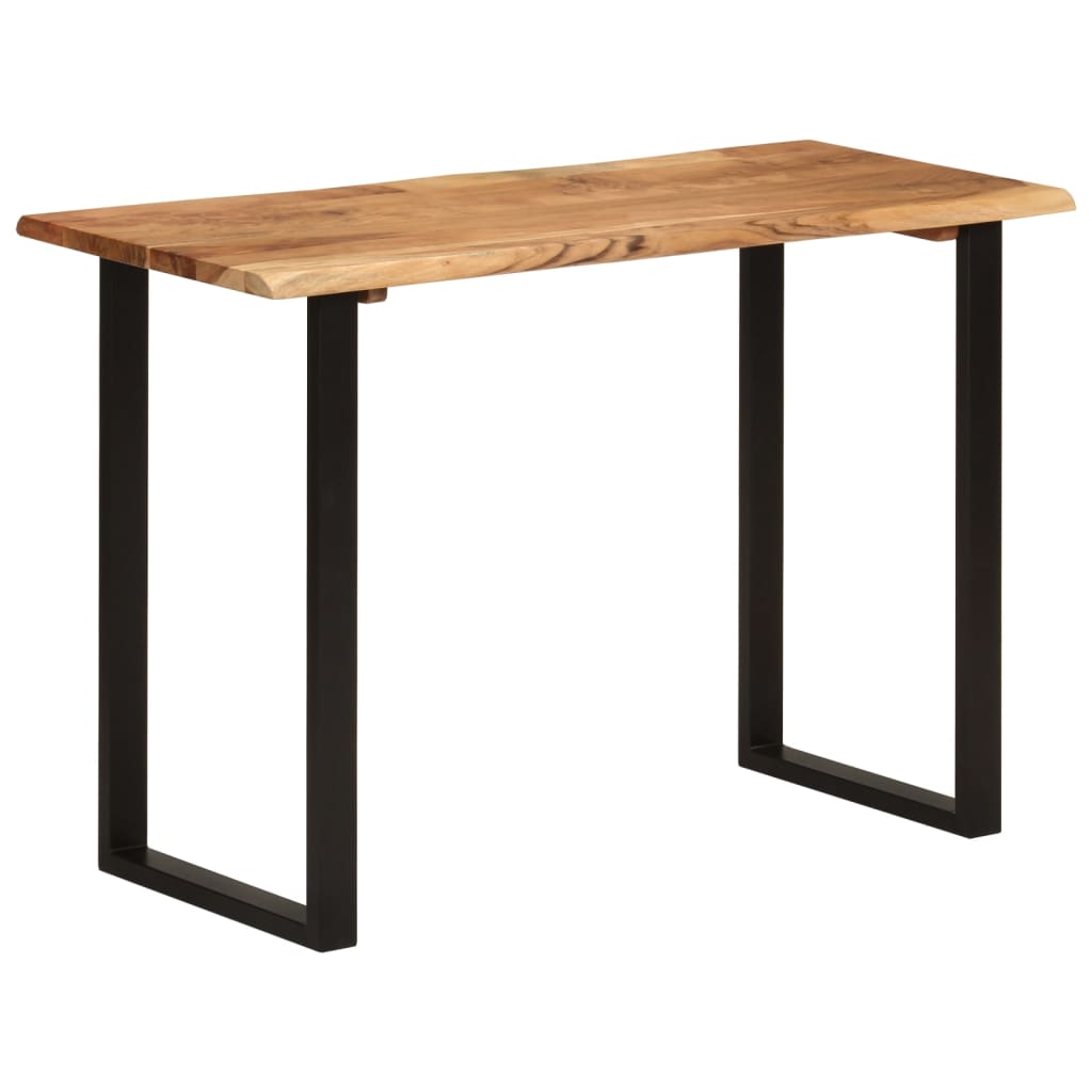 Dining Table 110x50x76 cm Solid Wood Acacia