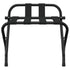 Luggage Rack with Backrest Black 56x39x52 cm