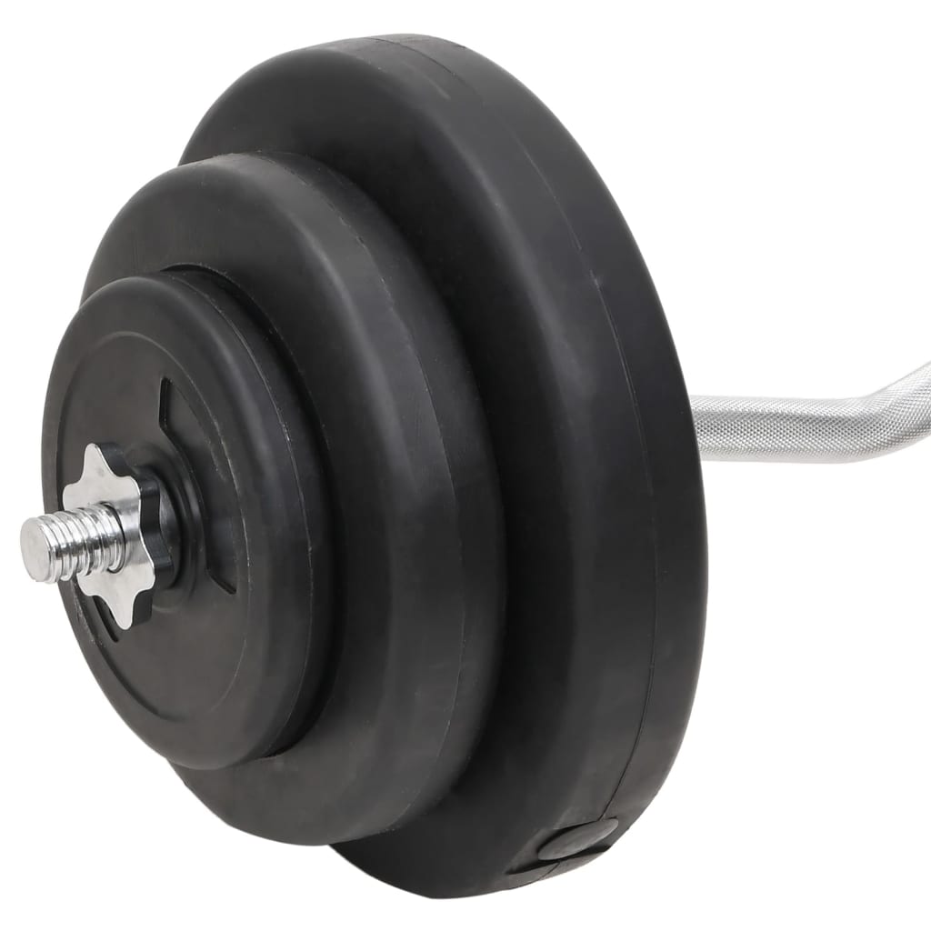 Barbell and Dumbbell with Plates 60 kg