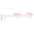 Monitor Stand White 100x27x10 cm Solid Wood Pine