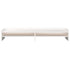 Monitor Stand White 100x24x16 cm Solid Wood Pine