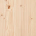 Shoe Cabinet 110x34x61 cm Solid Wood Pine