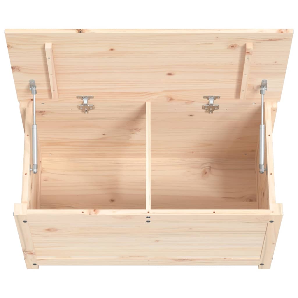 Storage Box 80x40x45.5 cm Solid Wood Pine