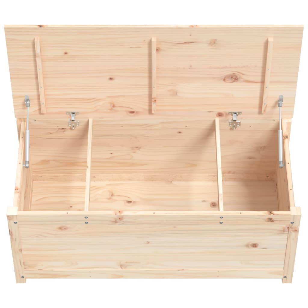 Storage Box 110x50x45.5 cm Solid Wood Pine