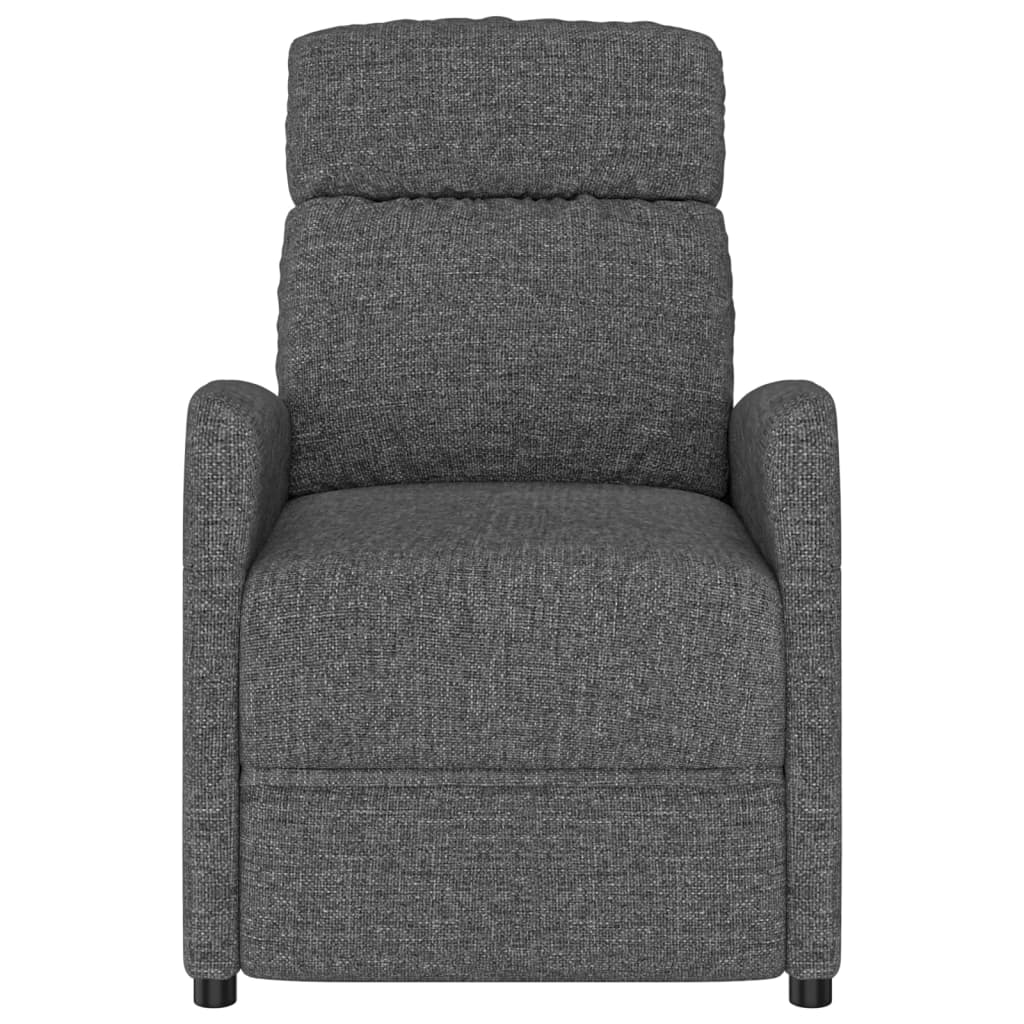 Stand up Massage Chair Dark Grey Fabric