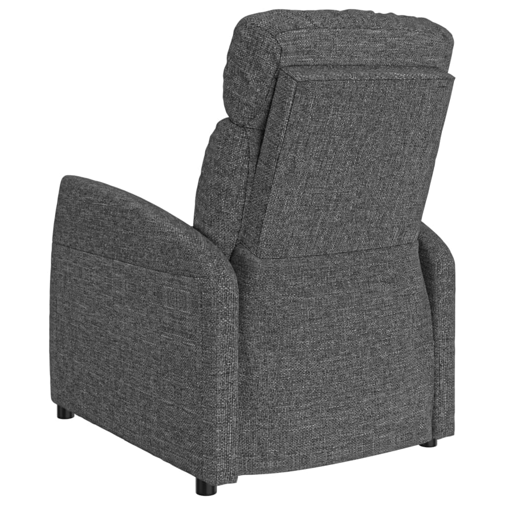 Stand up Massage Chair Dark Grey Fabric