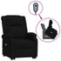 Stand up Massage Chair Black Fabric