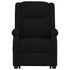 Stand up Massage Chair Black Fabric