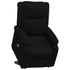 Stand up Massage Chair Black Fabric