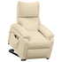 Stand up Massage Chair Cream Fabric