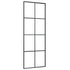 Sliding Door with Hardware Set 76x205 cm ESG Glass&Aluminium