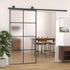 Sliding Door with Hardware Set 102.5x205 cm ESG Glass&Aluminium