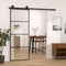 Sliding Door with Hardware Set 76x205 cm ESG Glass&Aluminium