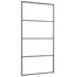 Sliding Door with Hardware Set 102.5x205 cm ESG Glass&Aluminium