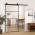 Sliding Door with Hardware Set 102.5x205 cm ESG Glass&Aluminium