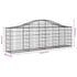 Arched Gabion Basket 200x30x60/80 cm Galvanised Iron