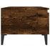 Side Table Smoked Oak 50x46x35 cm Engineered Wood