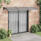 Door Canopy Black 300x100 cm Polycarbonate