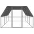 Outdoor Chicken Cage 3x6x2 m Galvanised Steel