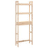 Toilet Rack 63x26x171 cm Solid Wood Pine