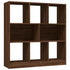 Book Cabinet Brown Oak 97.5x29.5x100 cm Engineered Wood