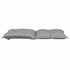 Garden Lowback Chair Cushions 6 pcs Grey 100x50x7 cm Fabric