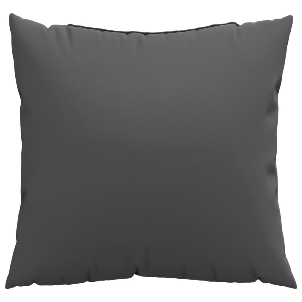 Sofa Cushions 4 pcs Anthracite 40x40 cm Fabric