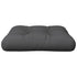 Pallet Cushion Grey 50x50x12 cm Fabric