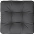 Pallet Cushion Grey 50x50x12 cm Fabric